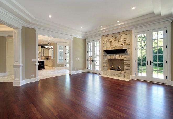 close-up of natural wood grain in wood floors